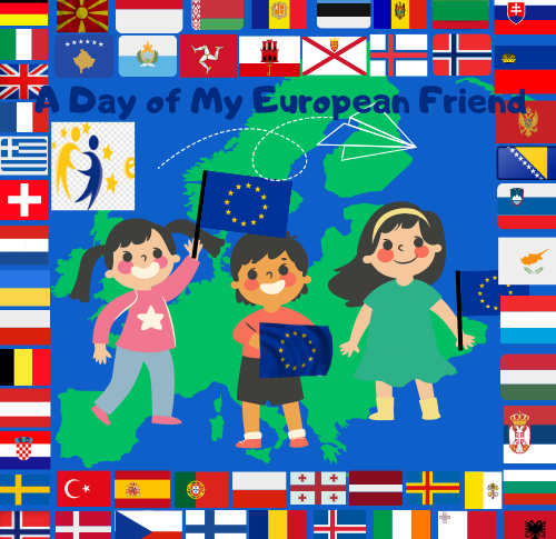 Logo A Day of My European Friend